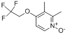CAS 登录号：103577-61-3， 2,3-二甲基-4-(2,2,2-三氟乙氧基)-吡啶 1-氧化物