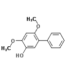 CAS#: 103594-25-8, 4,6-Dimethoxy-3-Biphenylol