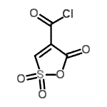 CAS#: 103625-58-7, 5-Oxo-5H-1,2-Oxathiole-4-Carbonyl Chloride 2,2-Dioxide