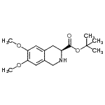 CAS#: 103733-31-9, 2-Methyl-2-Propanyl (3S)-6,7-Dimethoxy-1,2,3,4-Tetrahydro-3-Isoquinolinecarboxylate