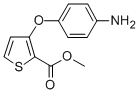 CAS#: 103790-38-1, Methyl 3-(4-Aminophenoxy)-2-Thiophenecarboxylate