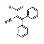 CAS#: 10380-41-3, 2-Cyano-3,3-Diphenylacrylic Acid