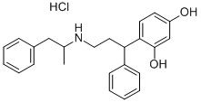 CAS#: 103849-39-4, 4-(3-((1-Methyl-2-Phenylethyl)Amino)-1-Phenylpropyl)-1,3-Benzenediol Hydrochloride