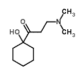 CAS 登录号：103857-06-3， 3-(二甲基氨基)-1-(1-羟基环己基)-1-丙酮