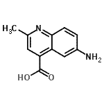 CAS#: 103858-07-7, 6-Amino-2-Methyl-4-Quinolinecarboxylic Acid