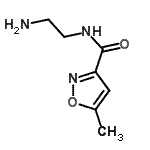 CAS 登录号：103879-76-1， N-(2-氨基乙基)-5-甲基-1,2-恶唑-3-甲酰胺