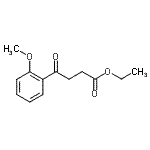 CAS#: 103897-42-3, Ethyl 4-(2-Methoxyphenyl)-4-Oxobutanoate