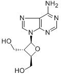 CAS#: 103913-16-2, [(2R,3R,4S)-2-(6-Aminopurin-9-Yl)-4-(Hydroxymethyl)Oxetan-3-Yl]Methanol