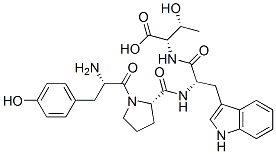 CAS#: 103930-64-9, (2S,3R)-2-[[(2S)-2-[[(2S)-1-[(2S)-2-Amino-3-(4-Hydroxyphenyl)Propanoyl]Pyrrolidine-2-Carbonyl]Amino]-3-(1H-Indol-3-Yl)Propanoyl]Amino]-3-Hydroxybutanoic Acid
