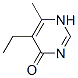CAS 登录号：103980-63-8， 5-乙基-6-甲基-4(1H)-嘧啶酮