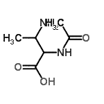 CAS 登录号：103994-49-6， 2-乙酰氨基-3-氨基丁酸