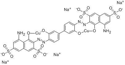 CAS 登录号：10401-50-0， 直接蓝218
