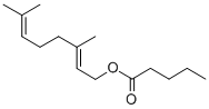 CAS#: 10402-47-8, Geranyl Valerate