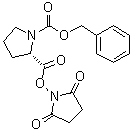 CAS#: 104055-24-5, 2,5-Dioxo-1-Pyrrolidinyl 1-[(Benzyloxy)Carbonyl]Prolinate