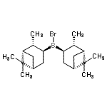 CAS#: 104114-70-7, Bromo[(1R,2S,3R,5R)-2,6,6-Trimethylbicyclo[3.1.1]Hept-3-Yl][(1S,2R,3S,5S)-2,6,6-Trimethylbicyclo[3.1.1]Hept-3-Yl]Borane