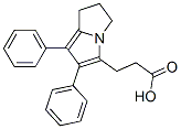 CAS#: 104143-93-3, 3-[1,2-Di(Phenyl)-6,7-Dihydro-5H-Pyrrolizin-3-Yl]Propanoic Acid