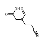 CAS#: 104147-60-6, N-(2-Cyanoethyl)-N-Formylglycine