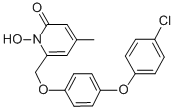 CAS#: 104153-37-9, 6-[[4-(4-Chlorophenoxy)Phenoxy]Methyl]-1-Hydroxy-4-Methylpyridin-2-One