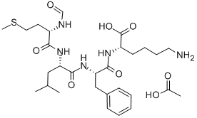 CAS#: 104180-18-9, N-Formyl-Met-Leu-Phe-Lys Acetate Salt