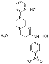 CAS#: 104373-65-1, N-(4-Nitrophenyl)-3-(4-Pyridin-2-Ylpiperazin-1-Yl)Propanamide Hydrate Dihydrochloride