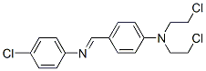 CAS#: 10444-44-7, N,N-Bis(2-Chloroethyl)-4-[(4-Chlorophenyl)Iminomethyl]Aniline