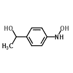 CAS#: 104483-34-3, 1-[4-(Hydroxyamino)Phenyl]Ethanol