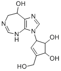 CAS#: 104493-13-2, 5-(8-Hydroxy-7,8-Dihydro-4H-Imidazo[5,4-d][1,3]Diazepin-3-Yl)-3-(Hydroxymethyl)Cyclopent-3-Ene-1,2-Diol