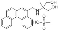 CAS 登录号：104500-15-4， 2-((苯并(c)菲-5-基甲基)氨基)-2-甲基-1,3-丙烷二醇甲烷磺酸盐