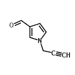 CAS#: 104500-98-3, 1-(2-Propyn-1-Yl)-1H-Pyrrole-3-Carbaldehyde