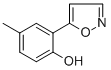 CAS#: 104516-57-6, 2-(5-Isoxazolyl)-4-Methyl-Phenol