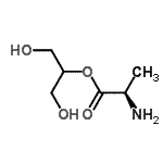 CAS 登录号：104537-90-8， 1,3-二羟基-2-丙基D-丙氨酸酯