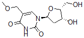 CAS#: 104639-39-6, 5-Methoxymethyl-1-(2'-Deoxylyxofuranosyl)Uracil