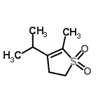 CAS#: 104664-82-6, 4-Isopropyl-5-Methyl-2,3-Dihydrothiophene 1,1-Dioxide