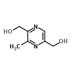 CAS#: 104670-23-7, (3-Methyl-2,5-Pyrazinediyl)Dimethanol