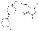 CAS#: 104683-52-5, 3-[4-[4-(3-Methylphenyl)Piperazin-1-Yl]Butyl]Imidazolidine-2,4-Dione