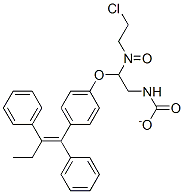 CAS 登录号：104691-77-2， 2-[4-[(Z)-1,2-二(苯基)丁-1-烯基]苯氧基]乙基N-(2-氯乙基)-N-亚硝基氨基甲酸酯
