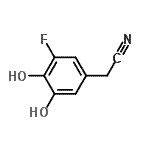 CAS#: 104716-76-9, (3-Fluoro-4,5-Dihydroxyphenyl)Acetonitrile