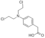 CAS#: 10477-72-2, (4-(Bis(2-chloroethyl)amino)phenyl)acetic acid