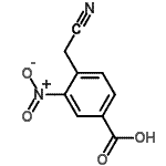 CAS#: 104825-24-3, 4-(Cyanomethyl)-3-Nitrobenzoic Acid