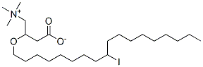 CAS#: 104855-15-4, 3-(9-Iodooctadecanoyloxy)-4-Trimethylazaniumylbutanoate