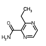CAS#: 104893-53-0, 3-Ethyl-2-Pyrazinecarboxamide
