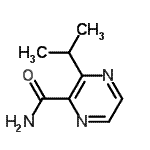 CAS 登录号：104893-55-2， 3-异丙基-2-吡嗪甲酰胺