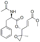 CAS 登录号：104973-52-6， 甲基(E,4R)-4-[(2R)-2-乙酰氨基-3-苯基丙酰基]氧基-4-[(2R)-2-甲基环氧乙烷-2-基]丁-2-烯酸酯