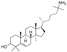 CAS#: 104987-51-1, (3S,10S,13R,14R,17S)-17-[(2R)-6-Amino-6-Methylheptan-2-Yl]-4,4,10,13,14-Pentamethyl-2,3,5,6,7,11,12,15,16,17-Decahydro-1H-Cyclopenta[a]Phenanthren-3-Ol