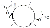 CAS#: 104992-93-0, [(1R,4Z,7R,8Z,12Z,14S)-4,8,12-Trimethyl-17-Methylidene-16-Oxo-15-Oxabicyclo[12.3.0]Heptadeca-4,8,12-Trien-7-Yl] Acetate
