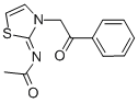 CAS#: 10505-64-3, N-[3-(2-Oxo-2-Phenyl-Ethyl)-3H-Thiazol-2-Ylidene]-Acetamide