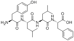 CAS#: 105129-01-9, (2S)-2-[[(2S)-2-[[(2S)-2-Amino-3-(4-Hydroxyphenyl)Propanoyl]Amino]-4-Methylpentanoyl]Amino]-N-[(2S)-1-Amino-1-Oxo-3-Phenylpropan-2-Yl]-4-Methylpentanamide