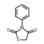 CAS#: 10513-22-1, 3-Phenyl-1,3-Thiazolidine-2,4-Dithione