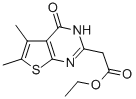 CAS#: 105219-73-6, Ethyl 2-(5,6-Dimethyl-4-Oxo-3H-Thieno[2,3-d]Pyrimidin-2-Yl)Acetate