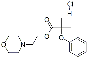 CAS 登录号:10524-82-0, 2-吗啉基乙基2-苯氧基异丁酸酯盐酸盐